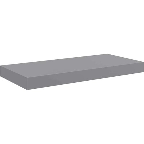  Plutajuće zidne police 2 kom sive 50 x 23 x 3,8 cm MDF Slike