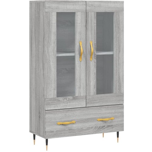 Maison Chic Visoka omara - Komoda - Predalnik siva sonoma 69,5x31x115 cm inženirski les, (21720726) Cene