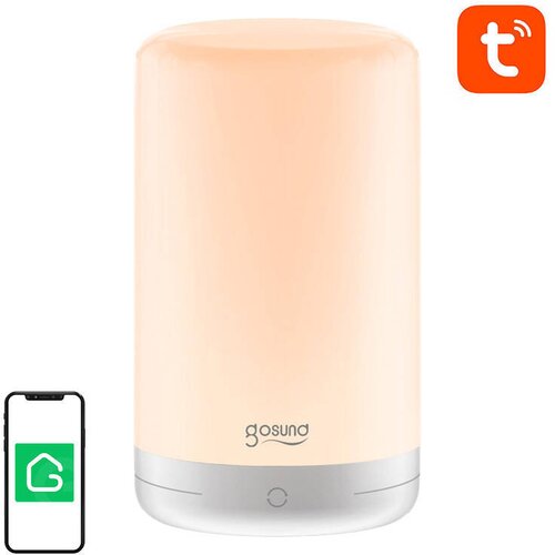 GOSUND PAMETNA RGB WIFI NOČNA SVETILKA ZA PAMETNI TELEFON TUYA Z REGULACIJO, (5000293054) Slike