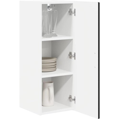  Ormar za Zid Crna 40 x 31 x 80 cm Konstruirano drvo Slike