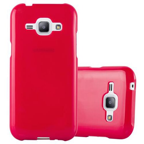Cadorabo Ohi&scaron;je, združljiv s Samsungom v Jelly Red - Za&scaron;čitni pokrov, narejen iz fleksibilnega silikona TPU, (20588285) Cene