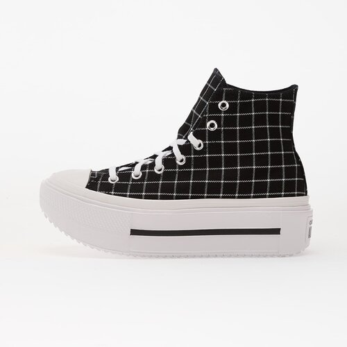 Converse Sneakers Chuck Taylor All Star Lift Double Stack Platform Plaid Hi Black/ White/ Black EUR 37.5 Slike