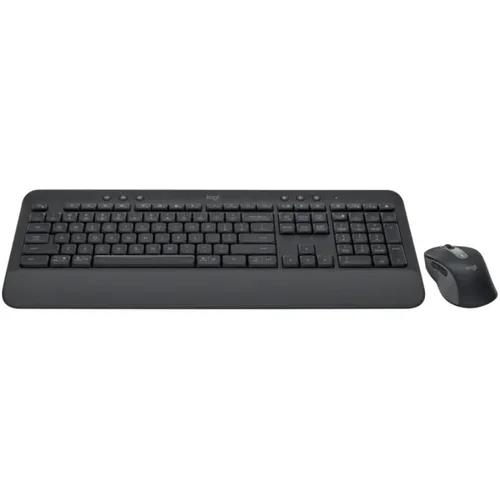 Logitech MK650 Advanced - Tastatur-und-Maus-Set - kabellos - 2,4 GHz - QWERTZ - Deutsch Graphite