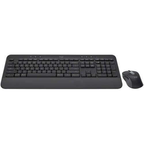 Logitech MK650 Advanced - Tastatur-und-Maus-Set - kabellos - 2,4 GHz - QWERTZ - Deutsch Graphite Slike
