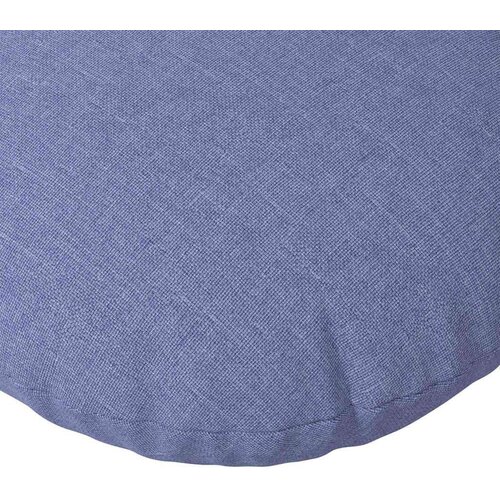  Jastučići za sjedenje 2 pcs Traper plava &amp;Oslash;40 x 13 cm tkanina Slike