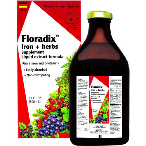 Floradix gvožđe i bilje tonik 250ml Slike