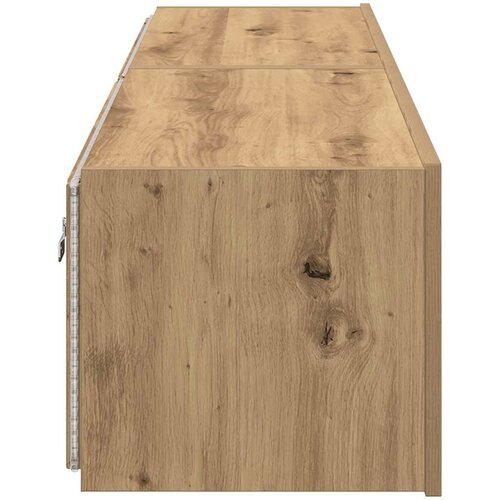 zidni ormar Zidne 2 pcs Umjetnički hrast 80 x 35 x 31 cm Slike