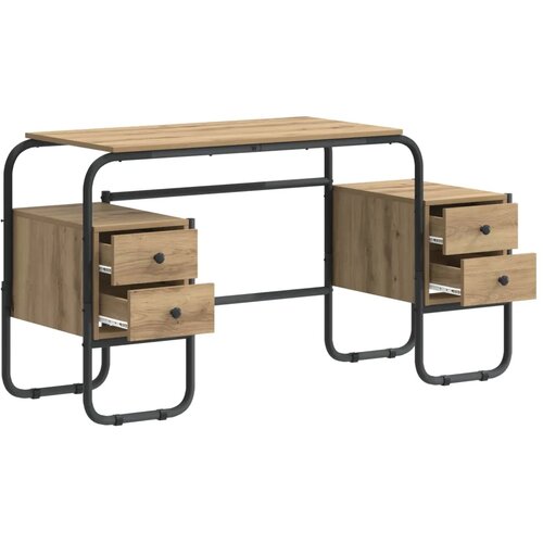  Stol s pohranom Hrast artisan 145 x 50 x 75 cm - Hrast artisan Slike
