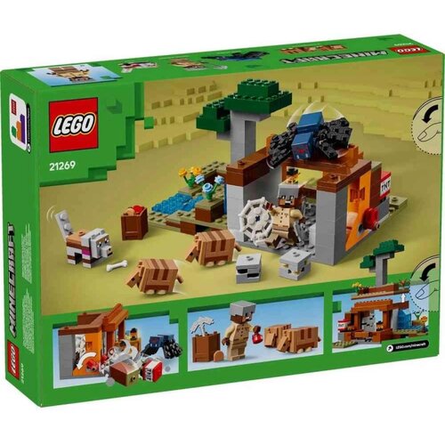 Lego MINECRAFT Ekspedicija rudarenja uz pomoć armadila Cene