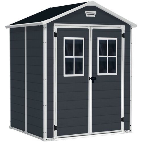 Keter UTA MANOR SIVA Z 2 OKNI 185 X 152 X 226CM Cene