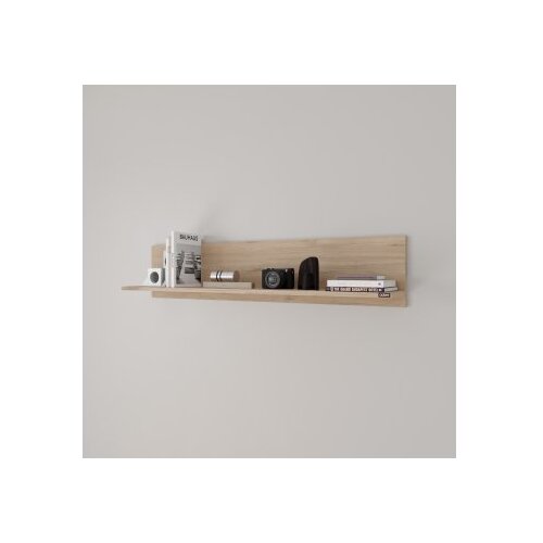 Hanah home Zidna polica Raf-11-Ff-1, 120x25x20 cm, Hrast Slike