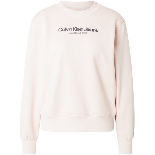 Calvin Klein Jeans Majica pastelno roza / črna Cene