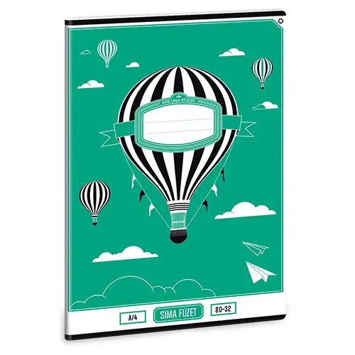 Ars Una Brezčrtni zvezek A/4 80-32 Balon na vroč zrak Cene