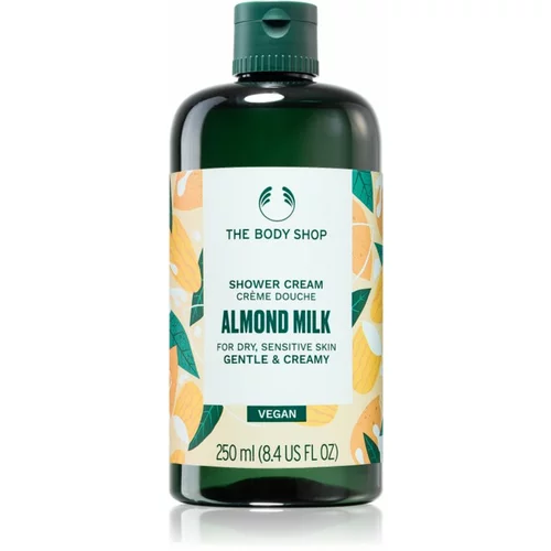 The Body Shop Almond Milk Shower Cream kremasti gel za tuširanje s bademovim mlijekom 250 ml