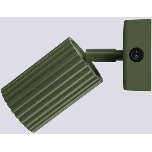  Sollux SL.1617 - Zidno spot svetlo KARBON 1xGU10/10W/230V zeleno Slike