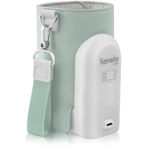 Lionelo Thermup Go Evo električni prijenosni grijač bočica - TERMOSICA s baterijom, Green Sage Slike