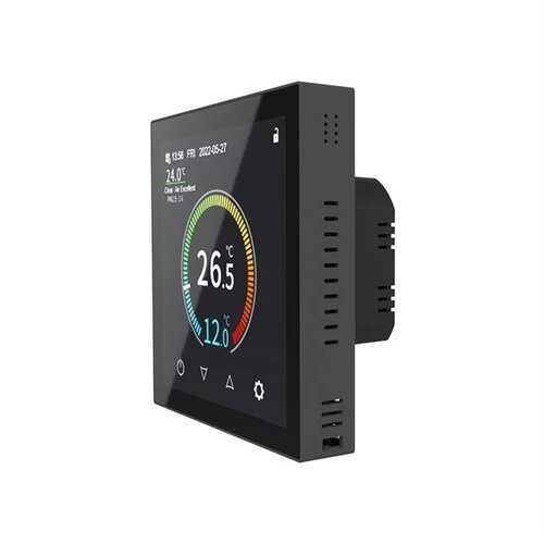  Termostat za podžbuknu ugradnju 230V, crni, Wi‑Fi Tuya Slike