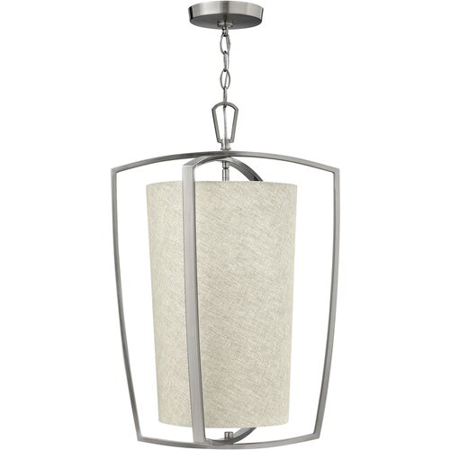 Elstead Lighting Elstead Hinkley Blakely Velika viseča svetilka 3x E14, brušen nikelj, (22099558) Cene