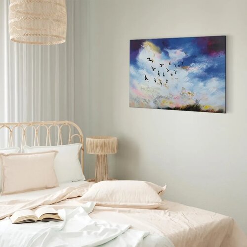  Slika - Autumn Is Coming (1 Part) Wide 60x40 Na talijanskom platnu Slike