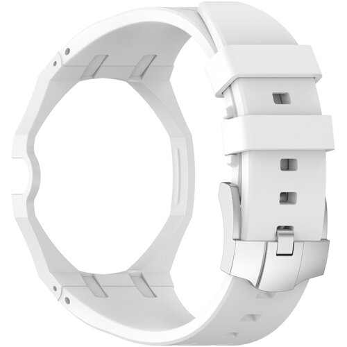 INF Silikonski pa&amp;scaron;ček za uro, kompatibilen s Swatch Royal Pop in AP, 20mm White, (5000310809) Slike