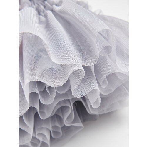 Reserved - Suknja od tila - light grey Slike