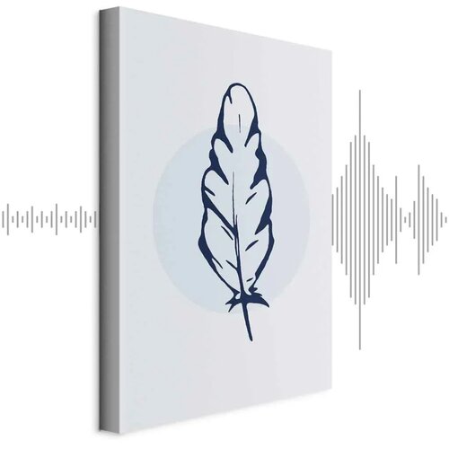  Slika - Blue Feather (1 Part) Vertical 60x90 Cene