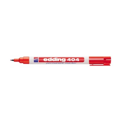 Marker PERMANENTNI 0,75MM EDDING 404 CRVENI Slike