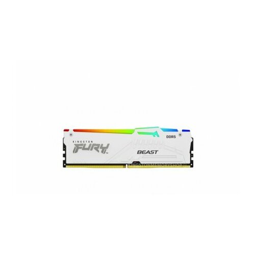 Kingston DIMM DDR5 64GB (2x32GB kit) 6400MT/s KF564C32BWEAK2-64 FURY Beast White RGB EXPO RAM memorija Cene
