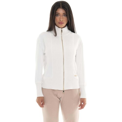 Leone 1947 Telovniki & Jope Woman Full Zip High Collar Warm Touch Bela Cene