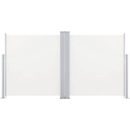  Uvlačiva bočna tenda 120 x 600 cm krem Slike