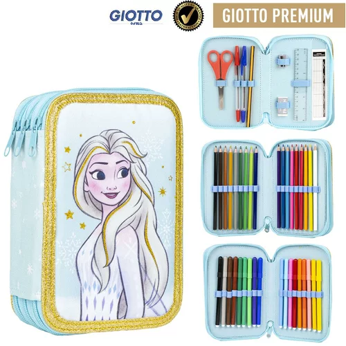 Frozen PENCIL CASE WITH ACCESSORIES
