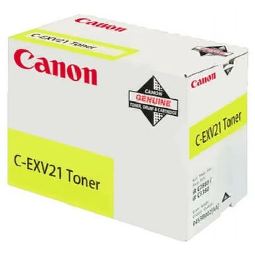 Canon Toner C-EXV 21 Y (0455B002AA) (rumena), original