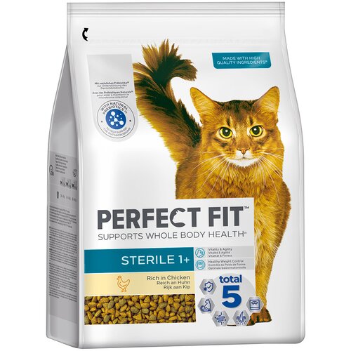 PerfectFIT Sterile 1+ bogata s pi&scaron;čancem - Varčno pakiranje: 2 x 2,8 kg Cijene