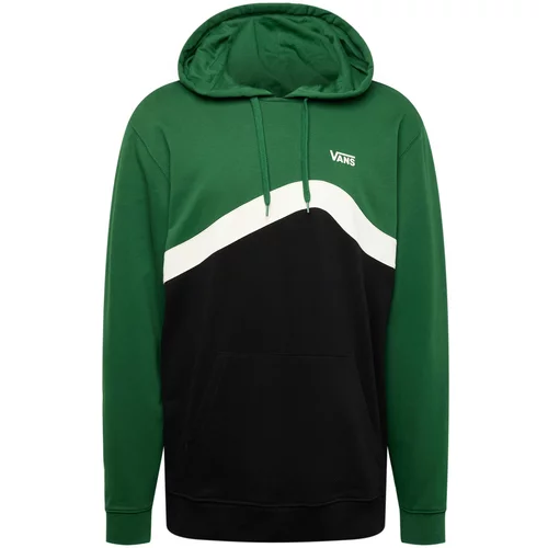 Vans Sweater majica zelena / crna / bijela