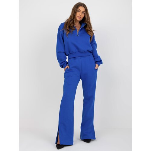 Fashion Hunters Basic cobalt tracksuit with zipper sweatshirt Slike