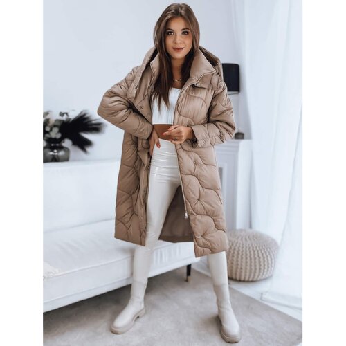 DStreet Women&amp;#039;s coat EVERLY khaki TY3195 Slike