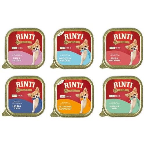 Finnern RINTI GOLD Mini - Teletina i živina pa&scaron;teta 100g Cene