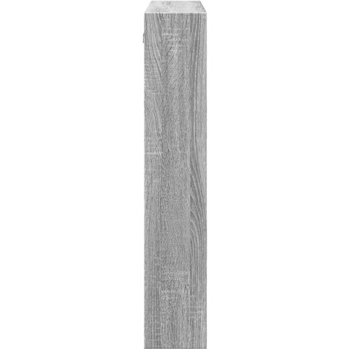 VidaXL Stenska omarica siva sonoma 80x15x80 cm inženirski les Slike