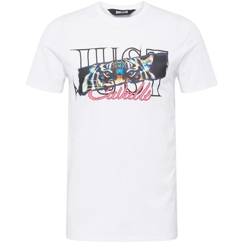 Just Cavalli Majica &amp;#039;EREYE&amp;#039; nebe&amp;scaron;ko modra / rdeča / črna / bela Slike