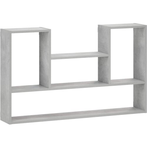  Polica na zidu Betonska siva 100 x 17 x 60 cm Konstruirano drvo Cijene