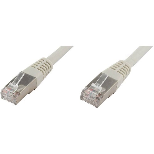 econ connect F6TP1GR RJ45 omrežni kabel\, Patch kabel CAT 6 S/FTP 1.00 m siva dvojno za&scaron;čiten 1 kos, (20419317) Cene