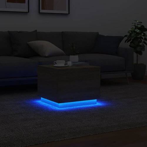 za uzglavlje LED boja hrasta sonome 50x50x40 cm Slike