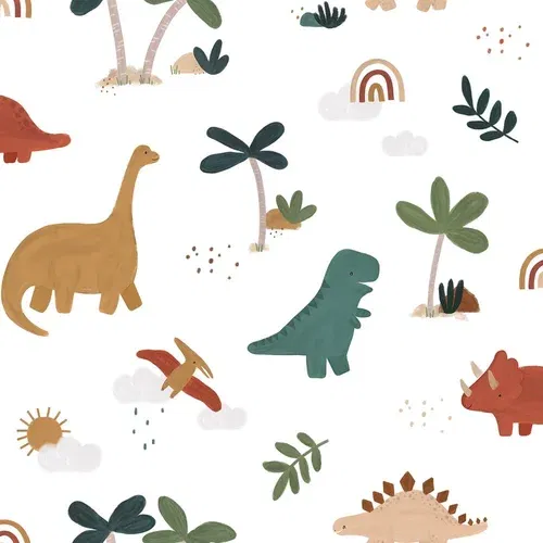 Lilipinso Dječja tapeta 10 m x 50 cm Cool Dinosaurs –