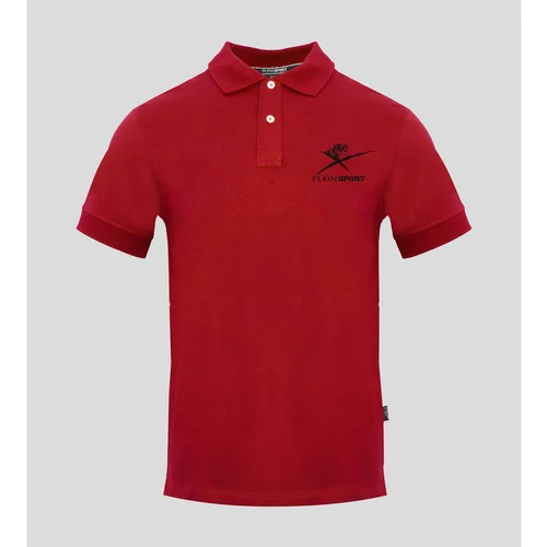 Philipp Plein Sport Polo majice kratki rokavi - pips506 Rdeča
