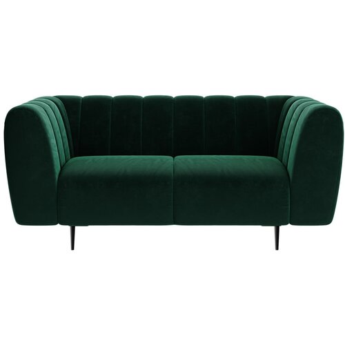 Ghado tamnozelena baršunasta sofa Shel, 170 cm Cijene