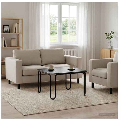 vidaXL Stolić za kavu Crna 79 5 x 79 5 x 45 cm Konstruirano drvo - Crna 79 5 x 79 5 x 45 cm Cijene