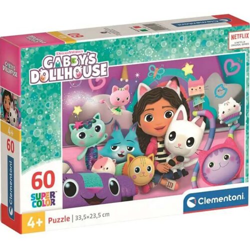 Clementoni Gabi kućica za lutke 60-dijelni Supercolor puzzle - Cene