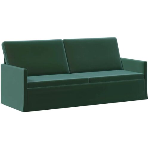  Set sofe 2 pcs Tamnozelena Bar&amp;scaron;un - Tamnozelena 1-sjedalni + 3-sjedalni (180 cm) Slike
