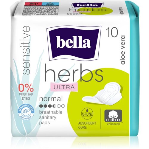Bella Herbs Ultra Normal vložki Aloe Vera 10 kos Cene