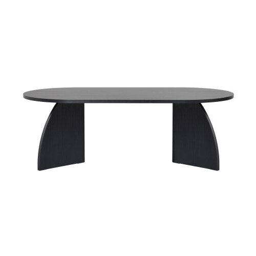 Hanah home sto za dnevnu sobu melina wood black Slike